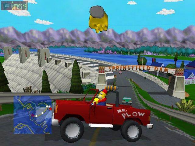 the simpsons road rage pc game